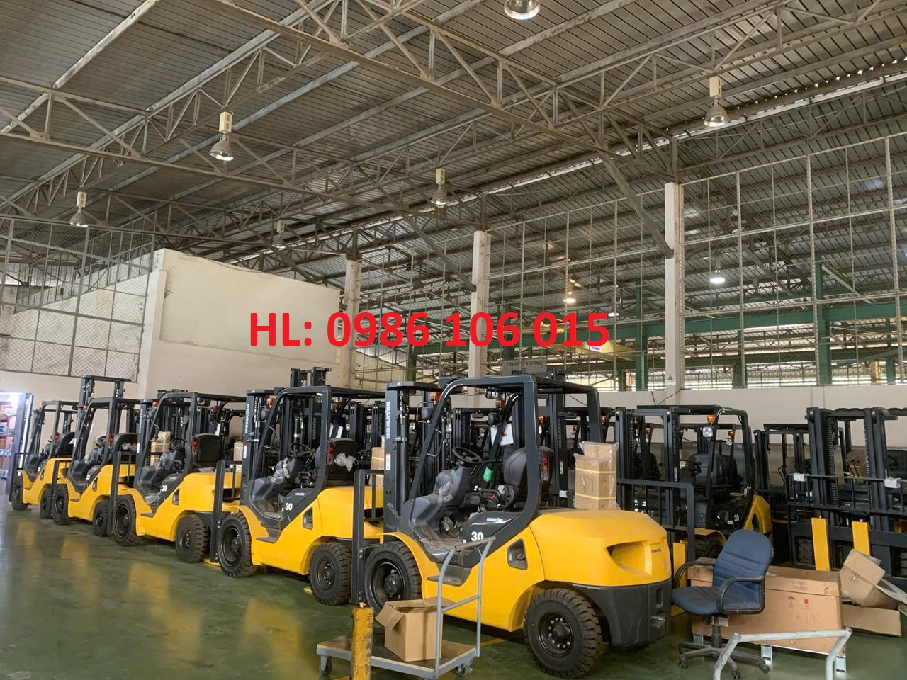 Xe nâng Komatsu mới 100%