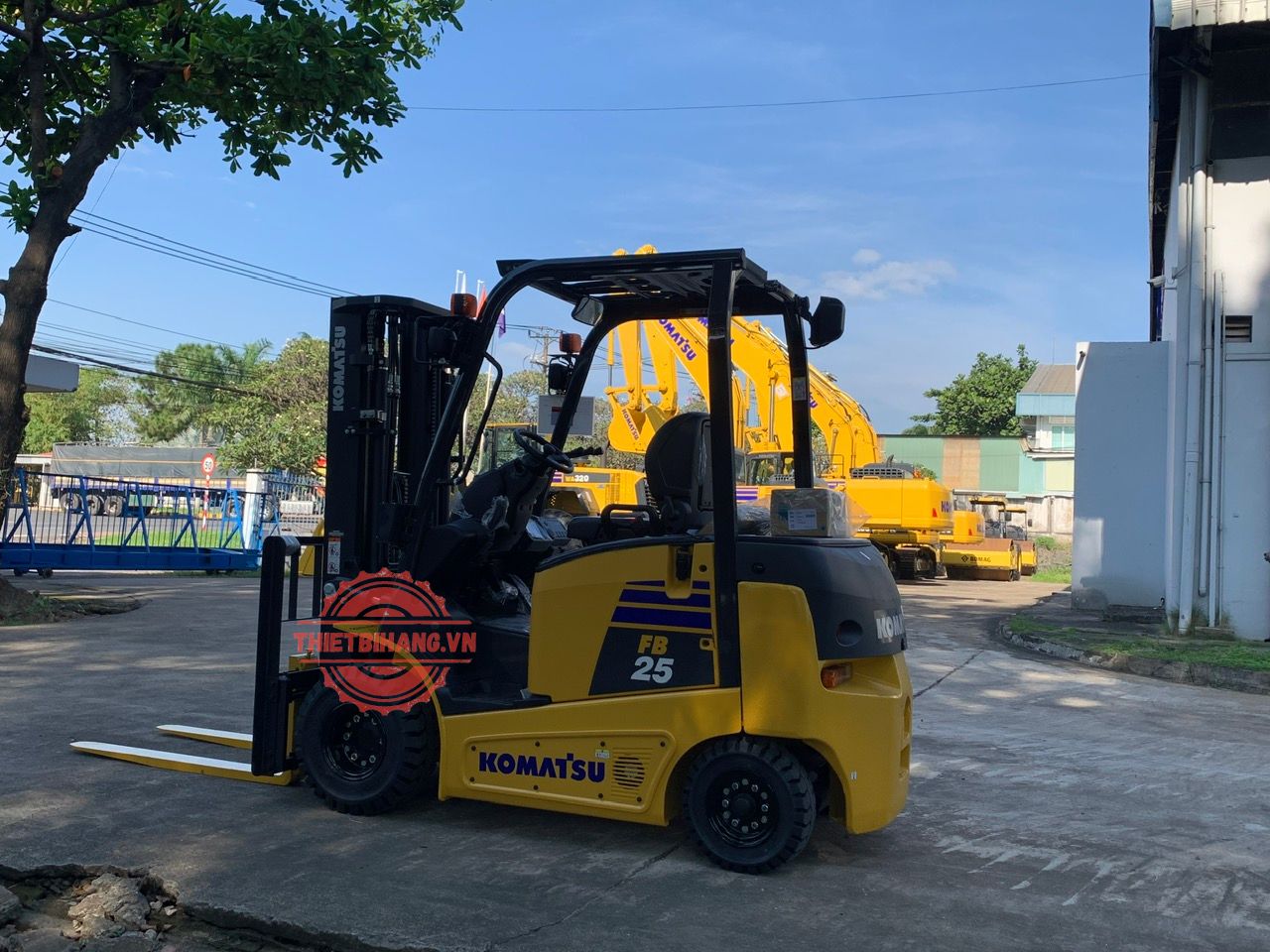 Đại lý chính hãng xe nâng Komatsu tại Việt Nam 
