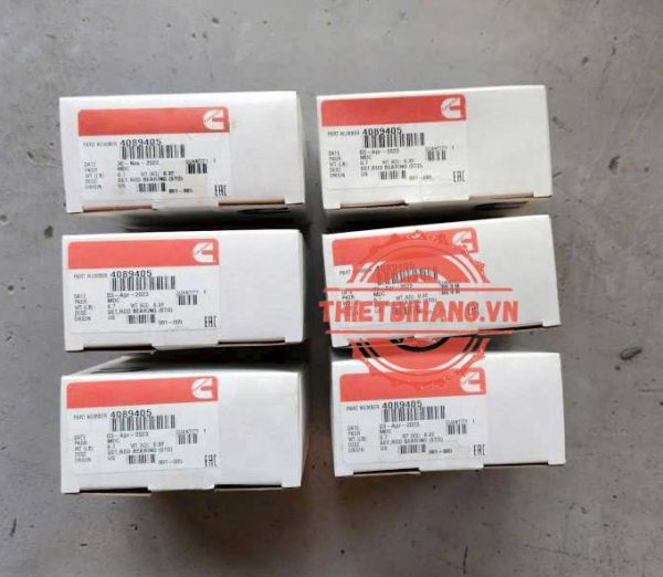 Bạc lót thanh truyền Cummins 4089405 - Set Rod Bearing (STD)